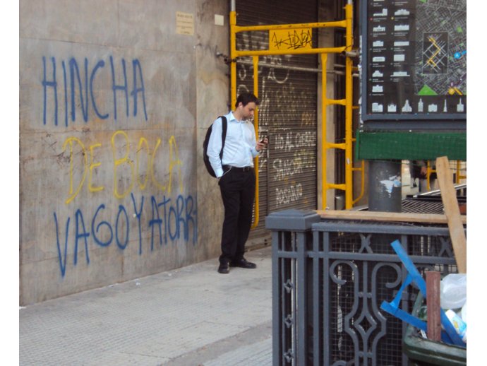 Hincha de Boca, vago y atorrante