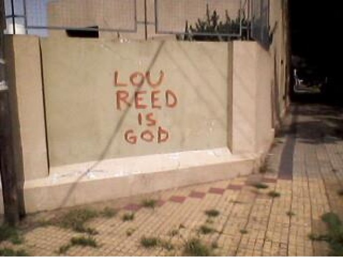 LOU REED IS GOD