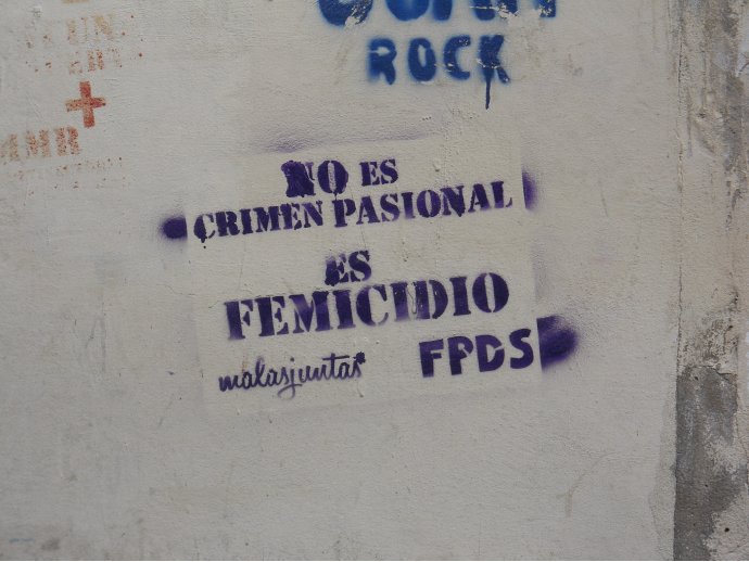 No es crimen pasional es femicidio