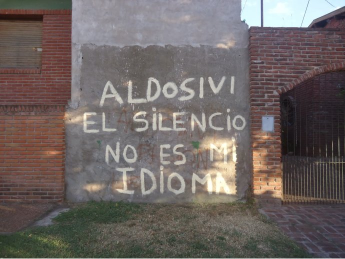 Aldosivi. El silencio no es mi idioma