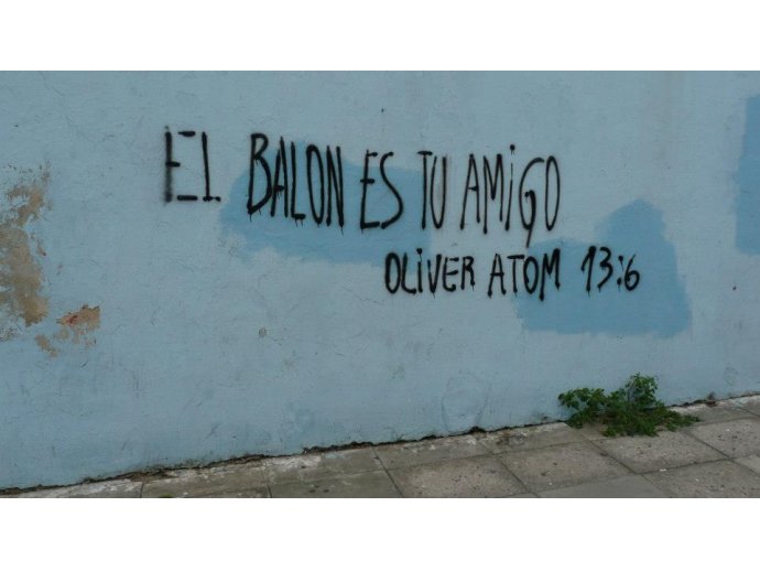 El balón es tu amigo.