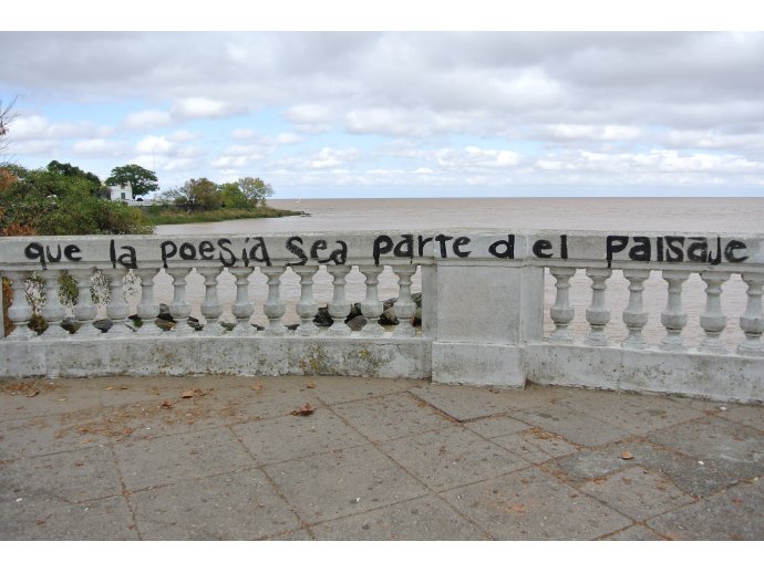 Que la poesia sea parte del paisaje