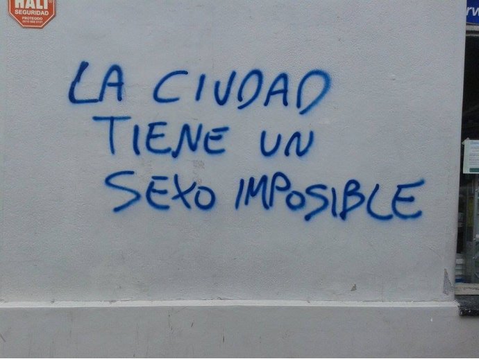 La ciudad tiene un sexo imposible.