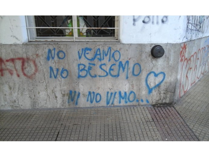 No veamo, no besemo, ni no vimo