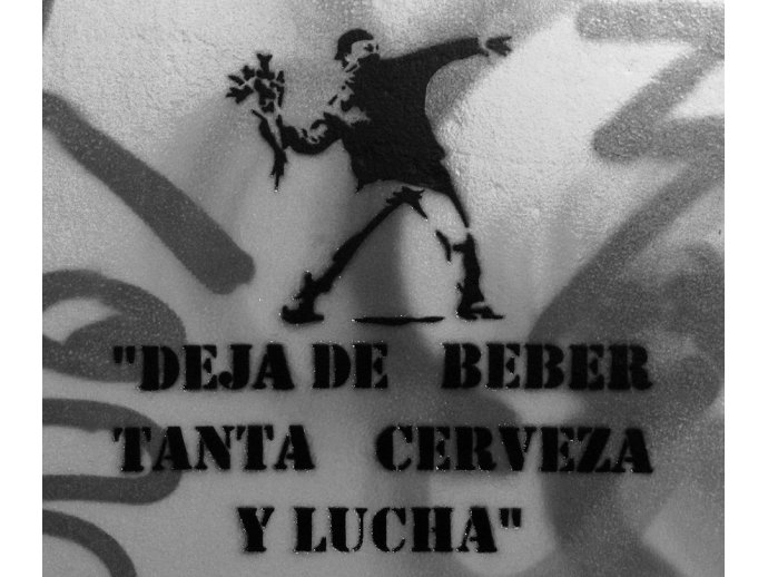 Deja de beber tanta cerveza y lucha